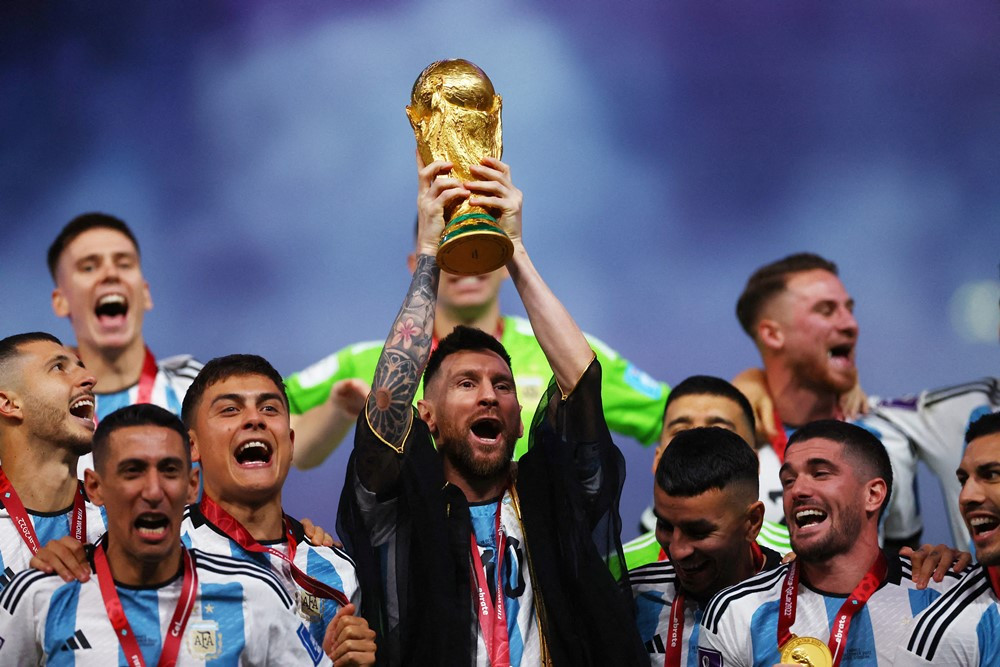 Argentina nâng cao chức vô địch thế giới