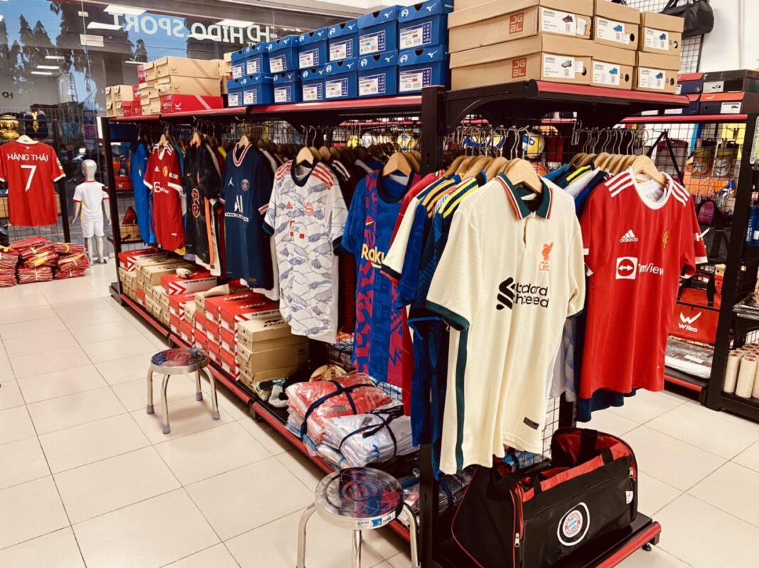 Shop quần áo bóng đá Hà Nội